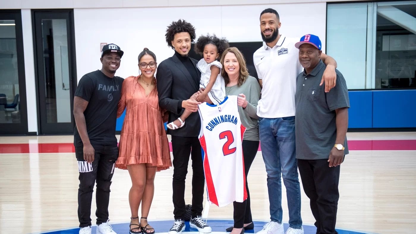 Cade Cunningham Detroit Pistons nba around the game