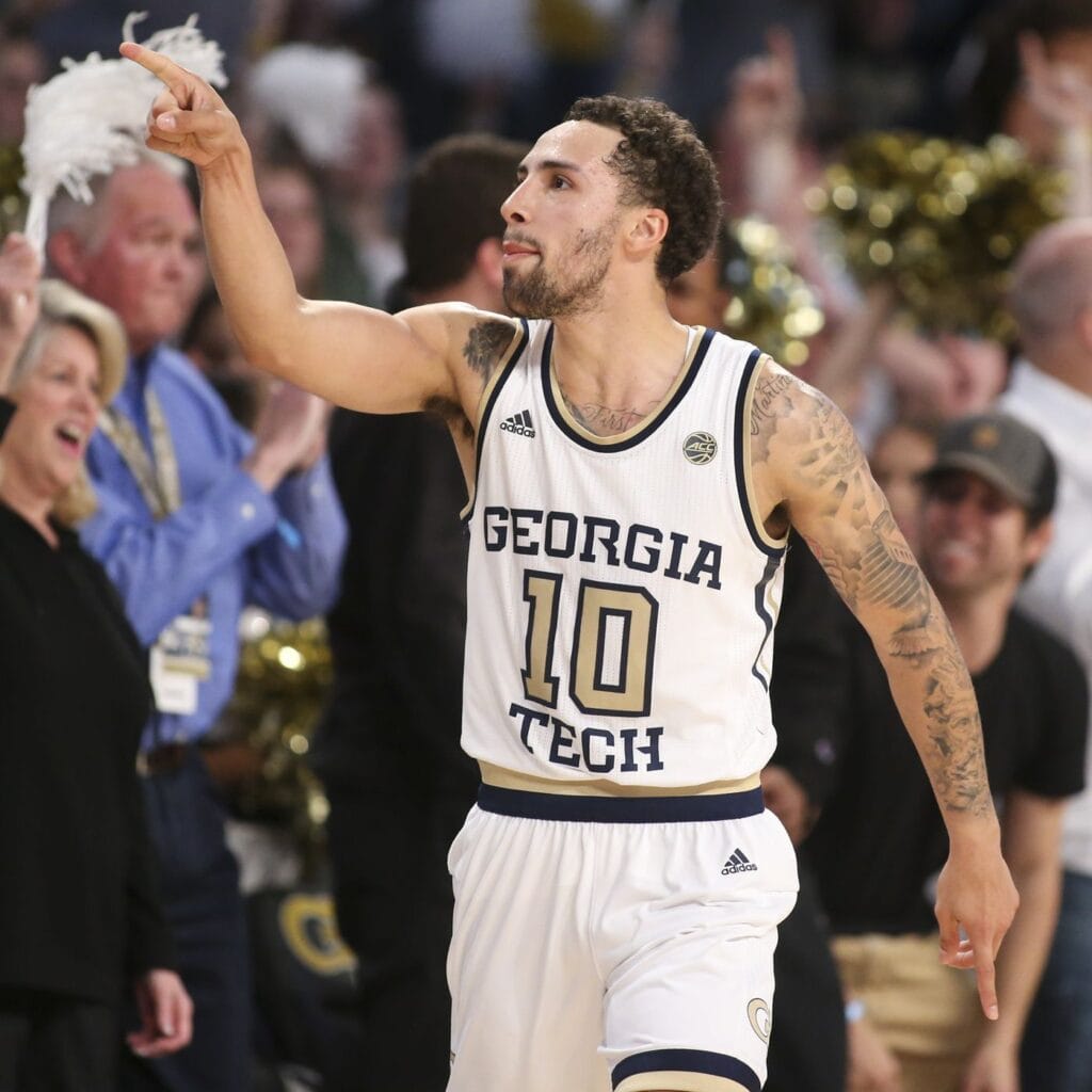 Jose Alvarado georgia tech around the game