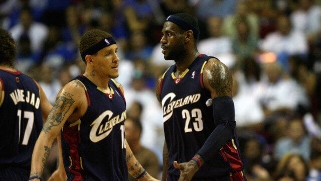Delonte West e LeBron James… Can I call you Daddy?