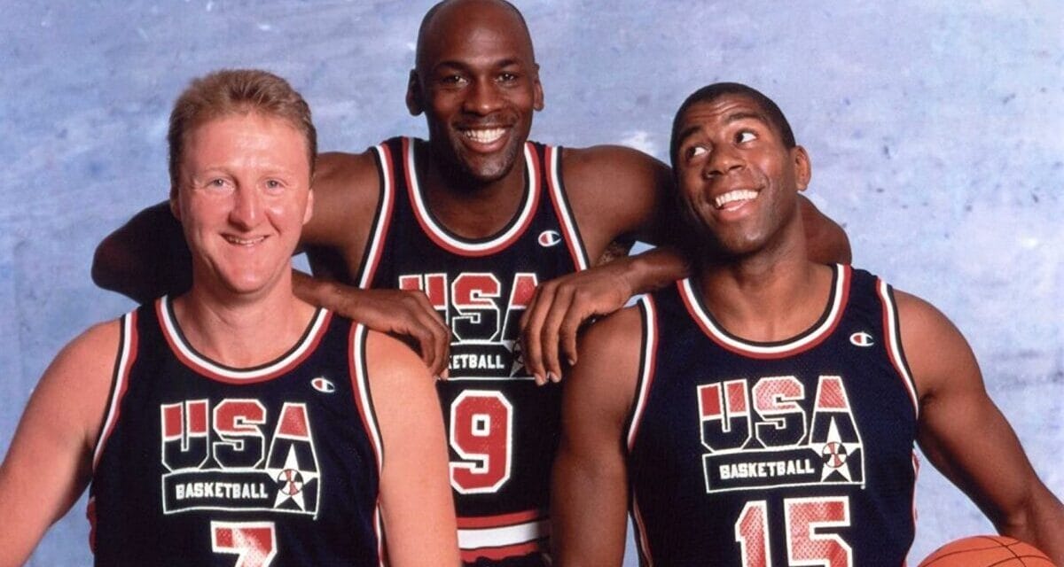 Quando Magic e MJ spinsero in campo Larry Bird su richiesta di un arbitro