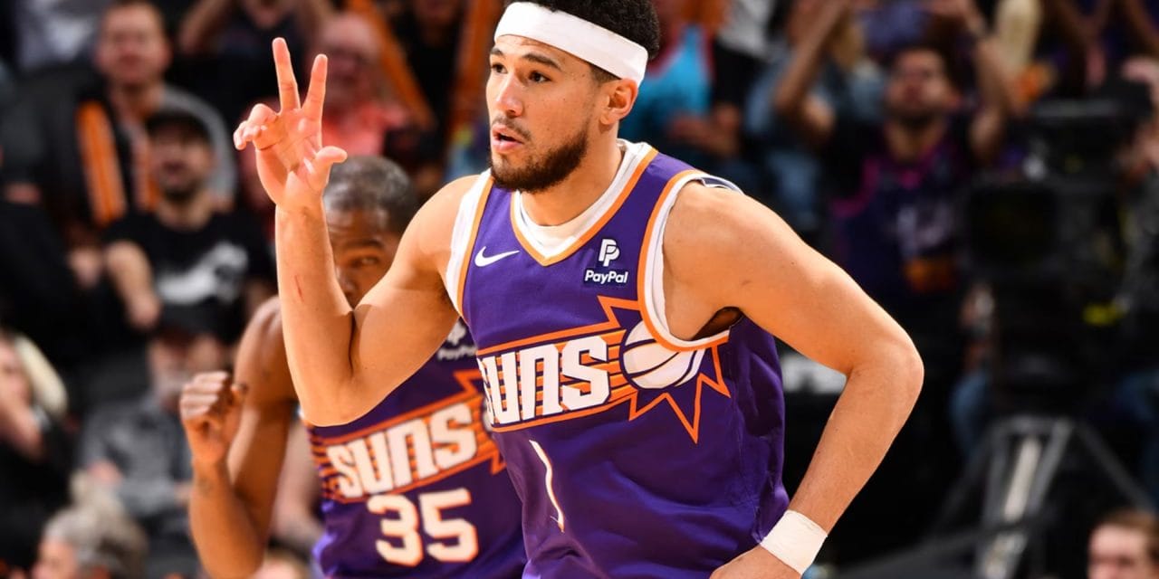 FUN STAT: Devin Booker non può segnare più di 6 triple
