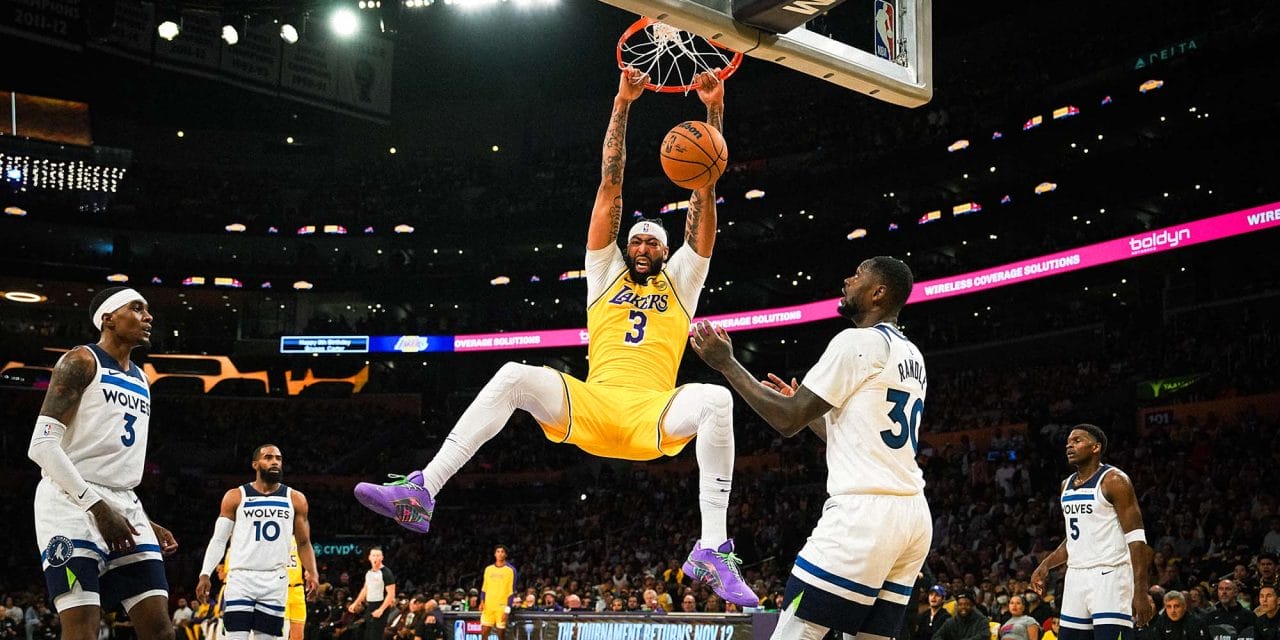 La centralità offensiva di Anthony Davis