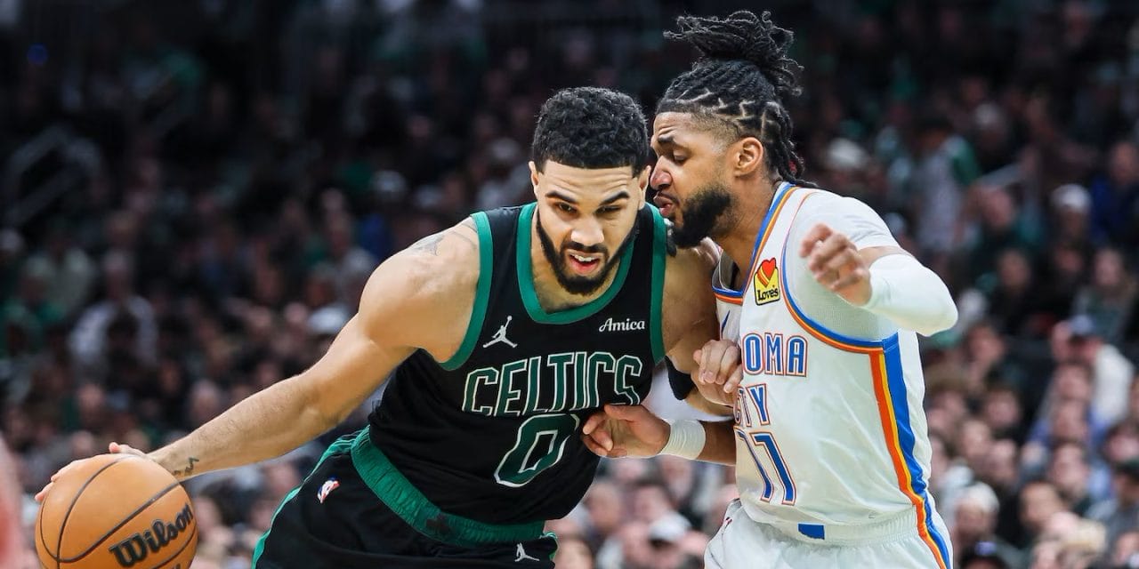 I Celtics hanno a malapena scalfito la difesa dei Thunder